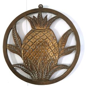 Decorative Brass Pineapple